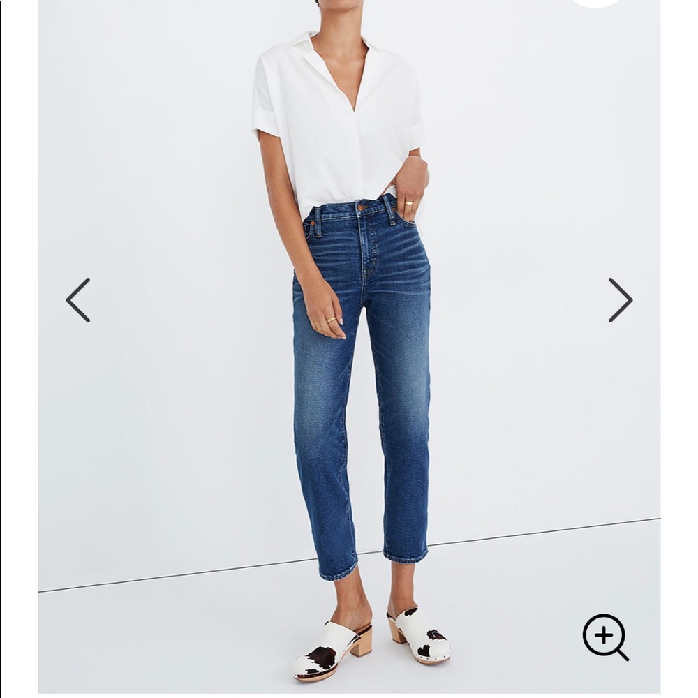 Madewell Classic Straight Jeans